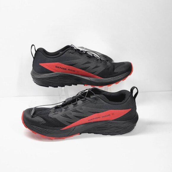 SALOMON sense ride 5 trail running shoes Sz 12 NEW - Picture 5 of 8